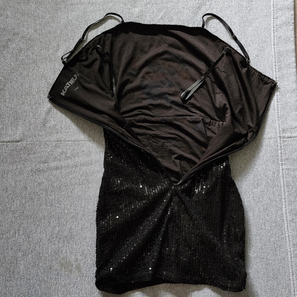 KATIEJ NYC girls Maddie sequin dress sz S - Picture 3 of 10